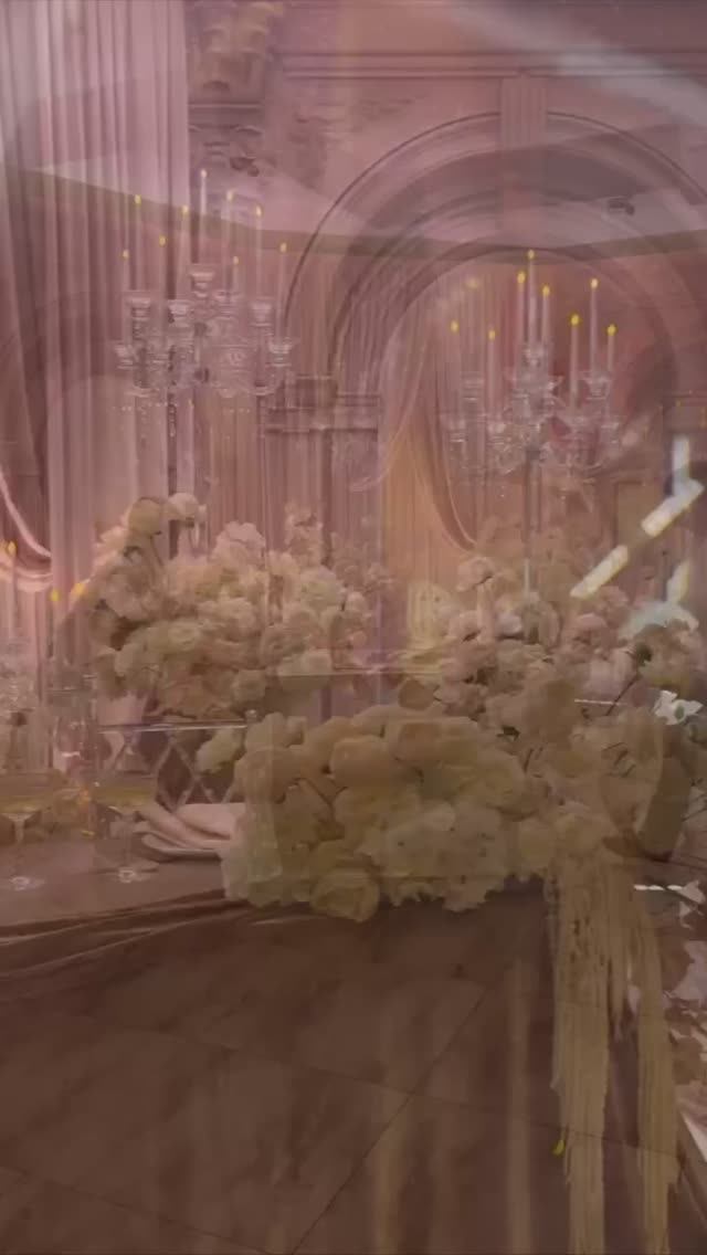 Барберри бэкстейдж.  Расстановка столов