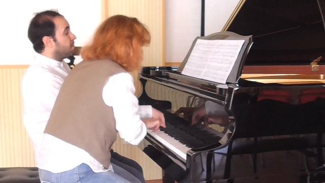 Grieg - Norwegian Dances No.1 Cherkasova Marina-Kudriakov Andrei смотреть онлайн