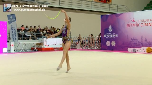 Alya Tabak (TUR) - A2007 04 - Istanbul Ryhtmic Cup 2019 смотреть онлайн