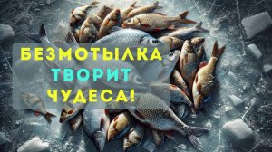 Ловля леща и плотвы зимой! Безмотылка на водохранилище – поклёвки на льду!