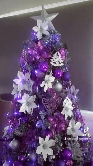 Purple Christmas Tree 💜️ смотреть онлайн