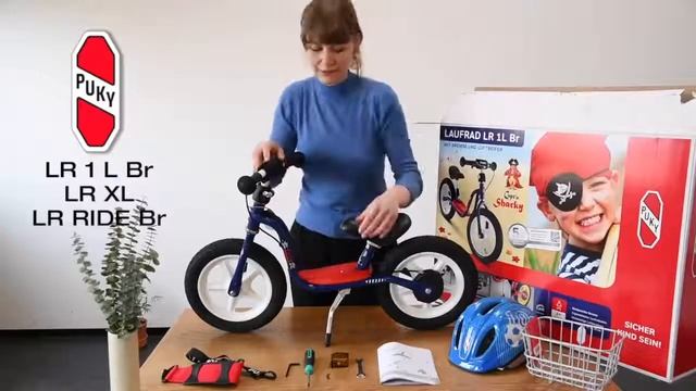Løbecykel | PUKY LR 1L Br og LR XL смотреть онлайн