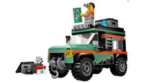 LEGO. Лего. внедорожный грузовик. LEGO City 60447 #джип #внедорожник