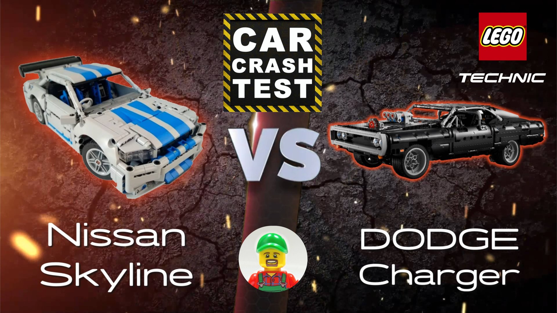 🔥КРАШТЕСТ ЛЕГЕНД💥 // НИССАН СКАЙЛАЙН vs ДОДЖЕ ЧАРДЖЕР смотреть онлайн