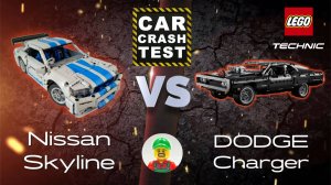 🔥КРАШТЕСТ ЛЕГЕНД💥 // НИССАН СКАЙЛАЙН vs ДОДЖЕ ЧАРДЖЕР