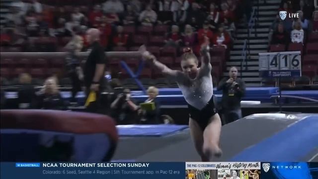 Jade Carey Vault Oregon State @ Pac 12 Championships 2023 9.875 смотреть онлайн
