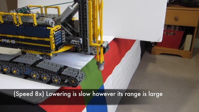 Lego Technic Heavy Drill Rig- 42055 C model смотреть онлайн