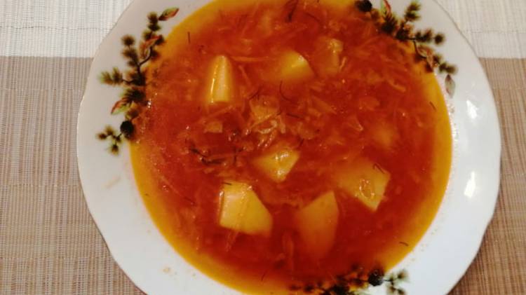 БОРЩ со Свежей Капустой - вкусно и просто! смотреть онлайн