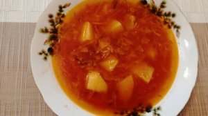 БОРЩ со Свежей Капустой - вкусно и просто!
