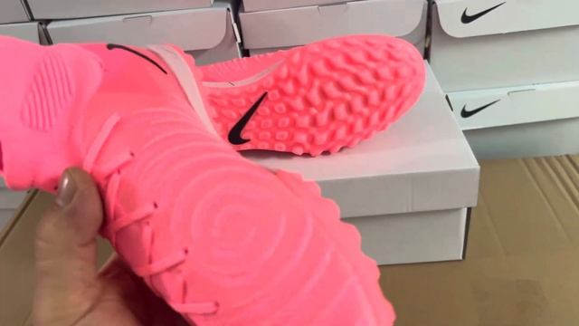 Nike Phantom Luna 2 Elite TF Artificial Turf Soccer Shoes - Pink/Black/White смотреть онлайн