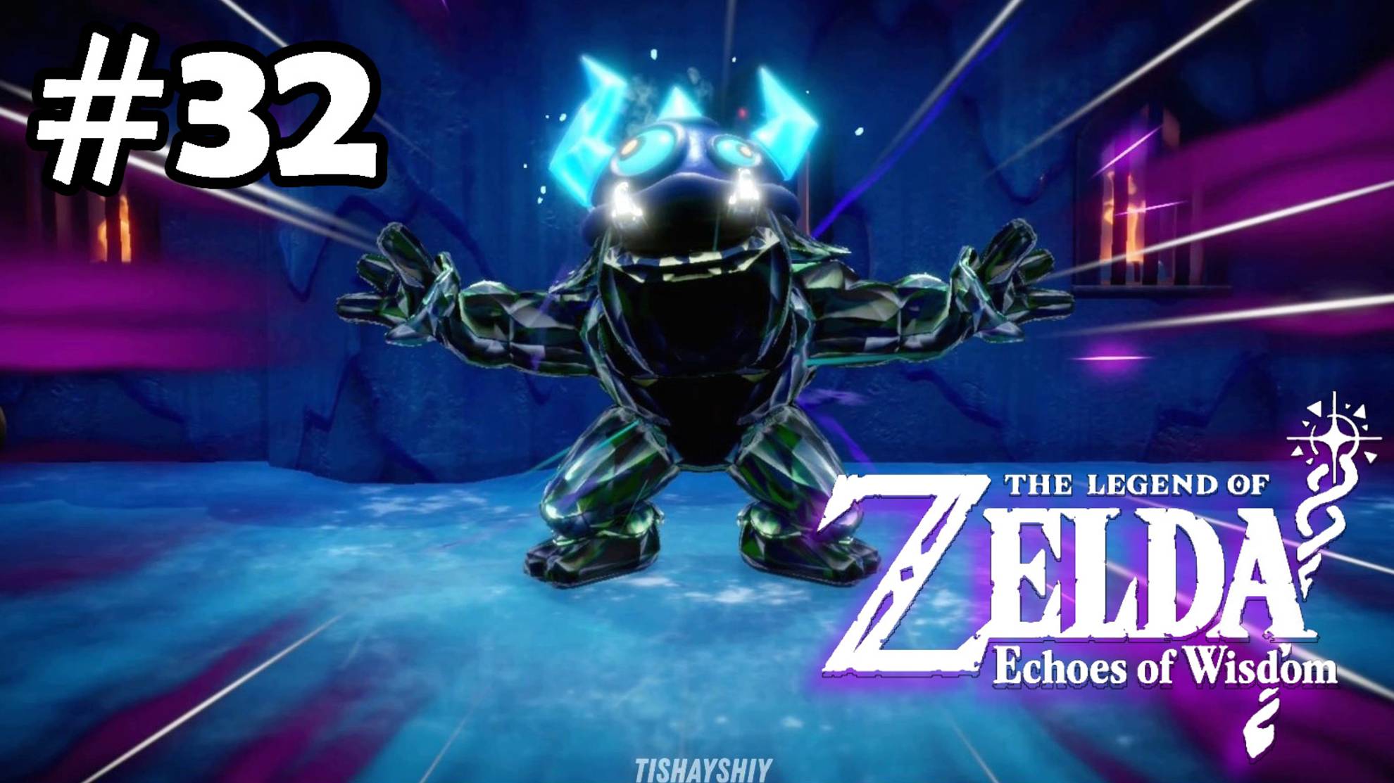 32 - Храм Ланейру. Разрыв на горе Ланейру 3/3. The Legend of Zelda Echoes of Wisdom. Lanaryu Temple смотреть онлайн