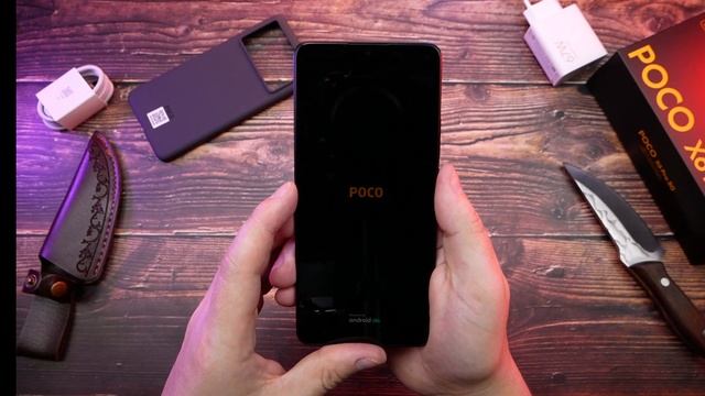 Распаковка поко X6 про финальная часть