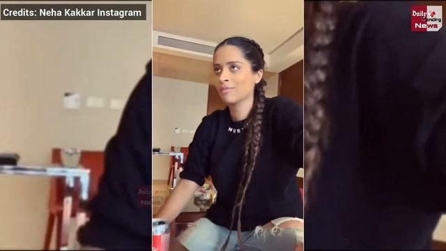 Neha Kakkar ने अपने Coca-Cola गाने पर किया मजेदार डांस, देखें Funny Video смотреть онлайн