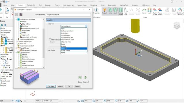 PowerMill 2022 Tutorial #102 | How to Creater Toolpath Mill 2D Feature Machining смотреть онлайн