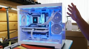 Красивая белая сборка ПК от Никиты HappyPC!