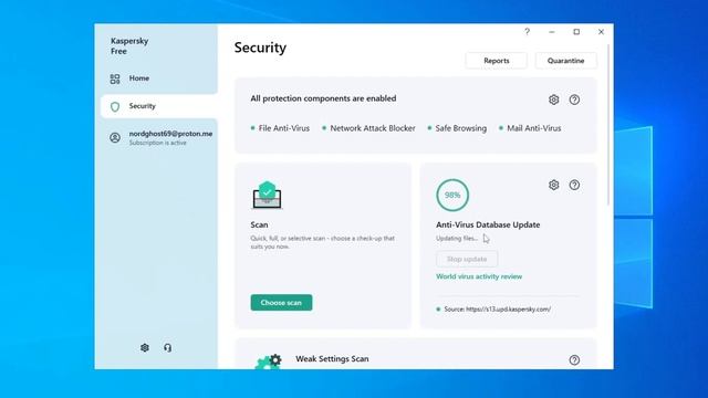 Run Full Scan (Extrem) with Kaspersky Free - Guide - EN смотреть онлайн