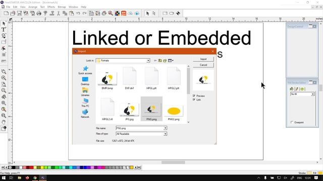 SAi FlexiSTARTER 19 Differences Between Linked and Embedded Files, Step by Step Video смотреть онлайн