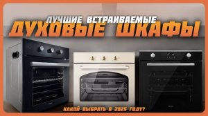 Лучшие встраиваемые духовые шкафы в 2025 году | Какой встраиваемый духовой шкаф купить?