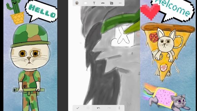 Speed art - Гифт семпаю - Ос Лиза смотреть онлайн