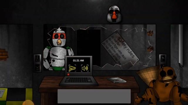 Прохожу Пять ночей с гусем 3. //прошёл 5 ночь// (видео запись) смотреть онлайн