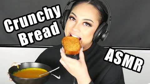 Anyastja Crunchy Bread And Soup ASMR