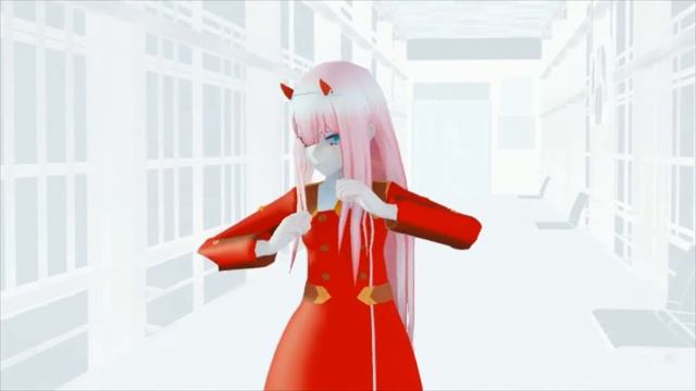 【MMD】 Kiss of Death - Zero Two 【Darling in the FranXX】by: Sushi Mo! (English Verison) смотреть онлайн