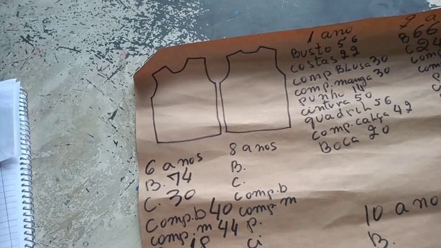 MEDIDAS INFANTIS DE 1 A 12 ANOS!! смотреть онлайн