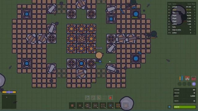 Huge Zombie Horde vs Ultimate Defence Fort (Zombs io Gameplay) смотреть онлайн