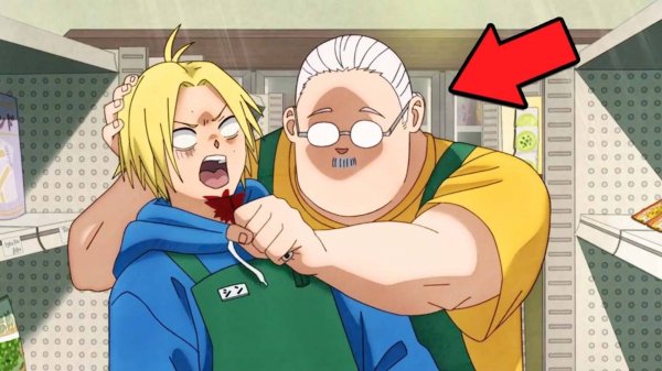 Он притворяется слабым владельцем магазина, чтобы казаться обычным, но на самом деле он — легендарны