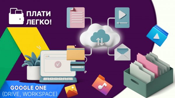 Как продлить Google One в России в 2025 году (оплата Google Drive, оплатить Гугл Диск)