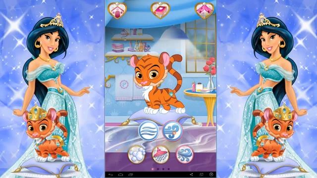 Palace Pets - Princess Jasmine and her tiger Sultan - Aladdin the movie смотреть онлайн