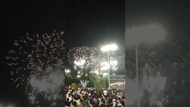 Салют в г.Ташкент 1 сентября 2019 год. смотреть онлайн
