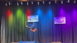 Воздушная гимнастика на кольце (Кулик Вероника)