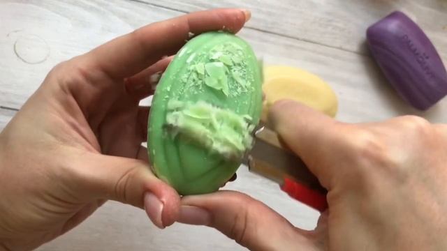 Режу 4 бруска сухого мыла. АСМР/ASMR смотреть онлайн