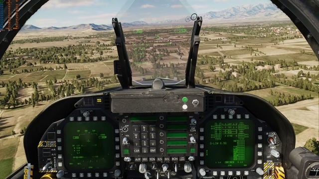 DCS.  F/A-18C. АБ Баграм. Первый взгляд.