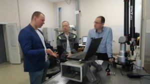 Демонстрация функциональных возможностей и измерения с помощью портативной КИМ (рука) Tomelleri