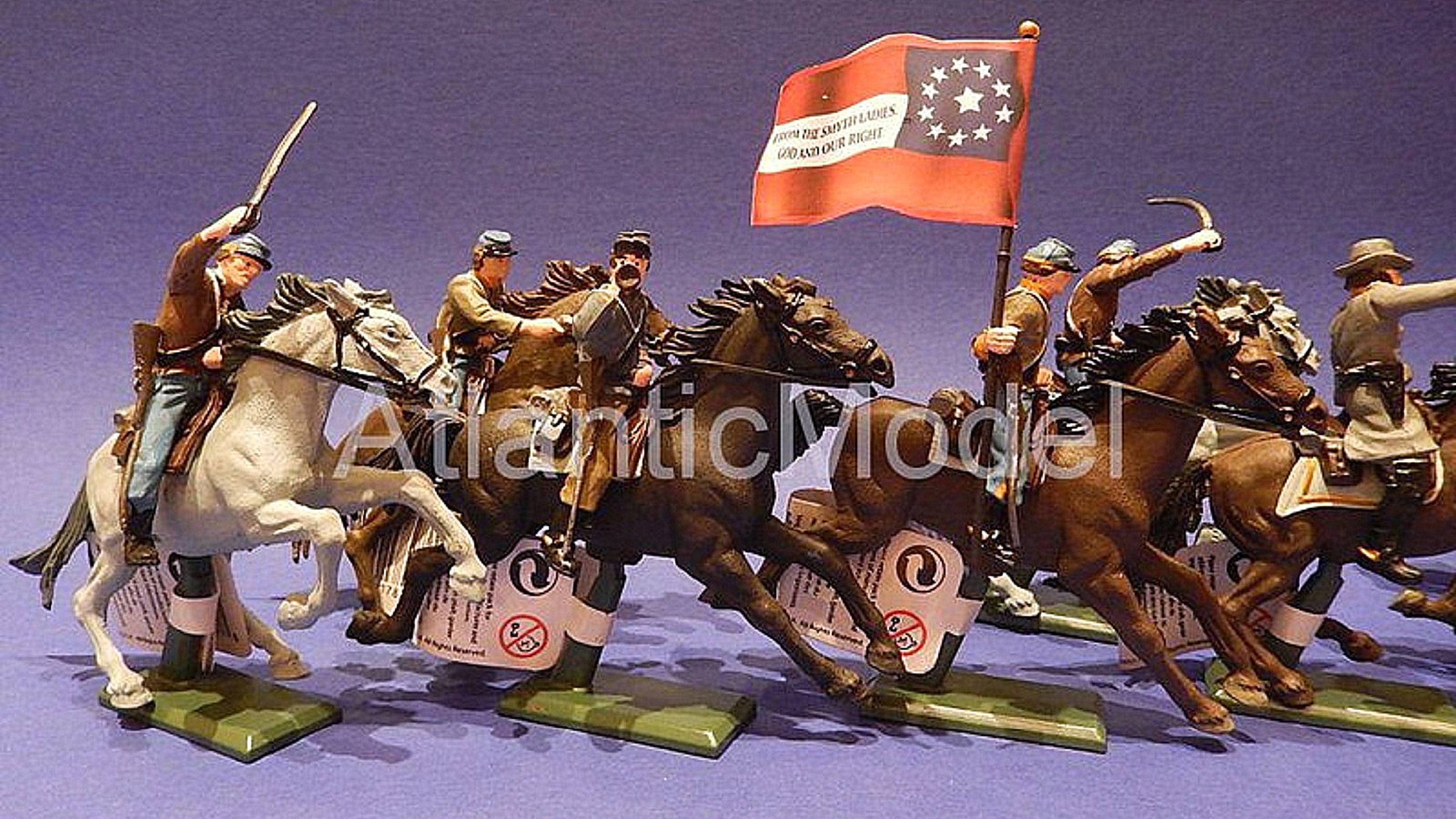 солдатики Britains Конфедерация Кавалерия #3 Набор из 9 фигур в 6 позах ACW смотреть онлайн