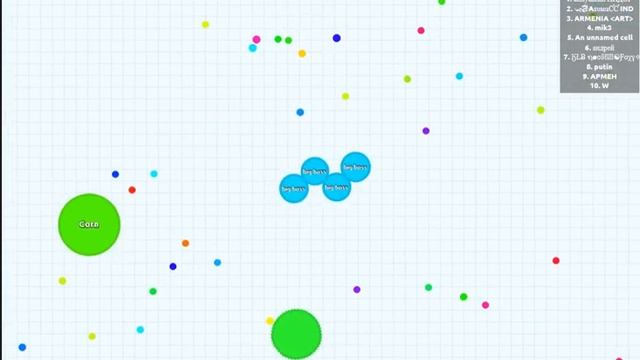 Game play N 2 по игре Agar.io смотреть онлайн