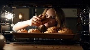 виртуальная девочка печёт печенье