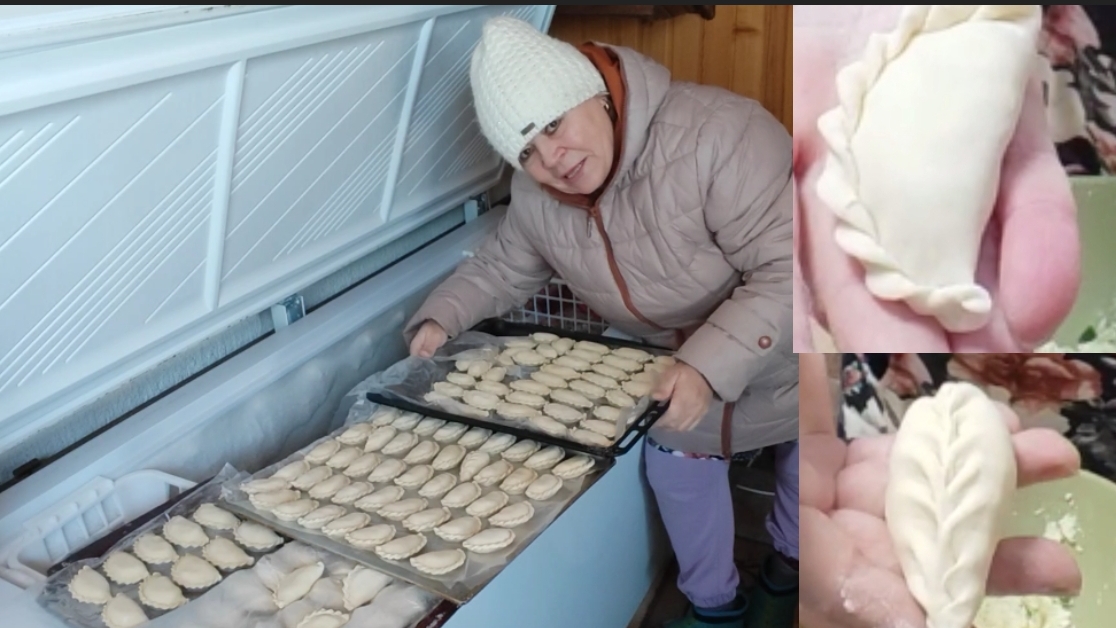 Самые вкусные вареники - невозможно оторваться 😋 // показываю два вида лепки 🥟// смотреть онлайн