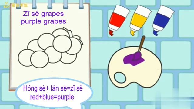 Mandarin  Game And Song  Review Colors  Monday