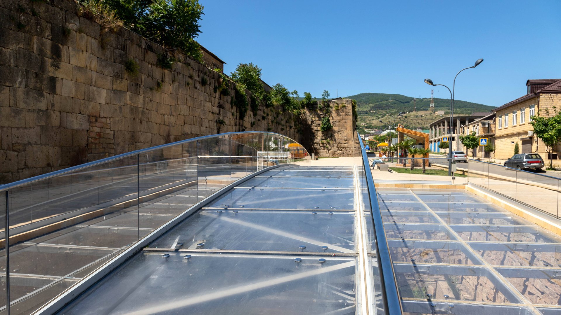 Хрустальный мост у Северной крепостной стены – окно в далёкое прошлое Дербента смотреть онлайн