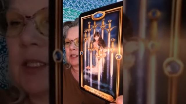 🔆Daily Divine Message🔆 Gilded Tarot 🔆8 of Swords (air) 🔆 смотреть онлайн