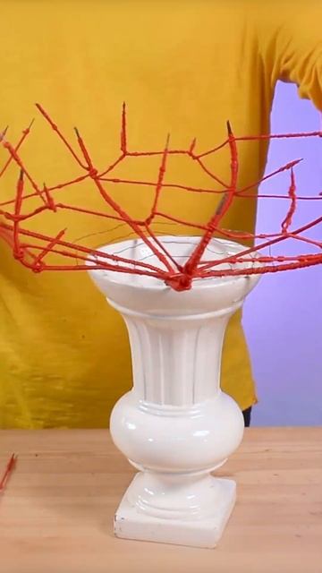 Каркасный букет с физалисом