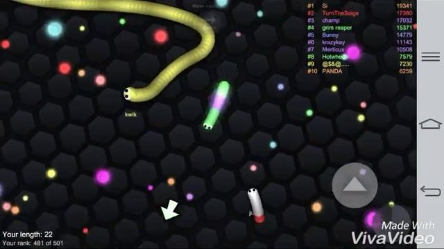Slither I.o - FIRST TIME EVER PLAYING!!