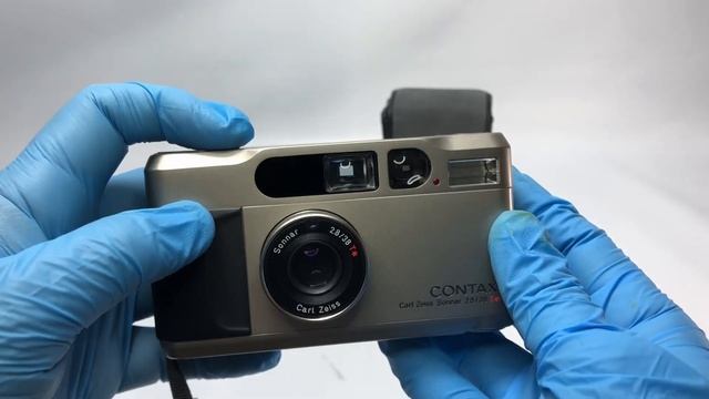 ★SOLD★ [N MINT w/Data Back] Contax T2 Titan Silver 35mm Point & Shoot Film Camera:240502500655 смотреть онлайн