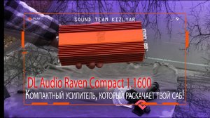 Компактный усилитель, который раскачает твой саб! DL Audio Raven Compact 1.1600