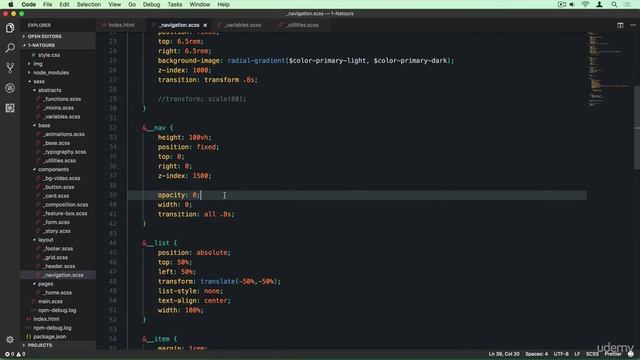 5 - 21. Building the Navigation - Part 2 смотреть онлайн