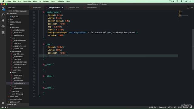 5 - 20. Building the Navigation - Part 1 смотреть онлайн
