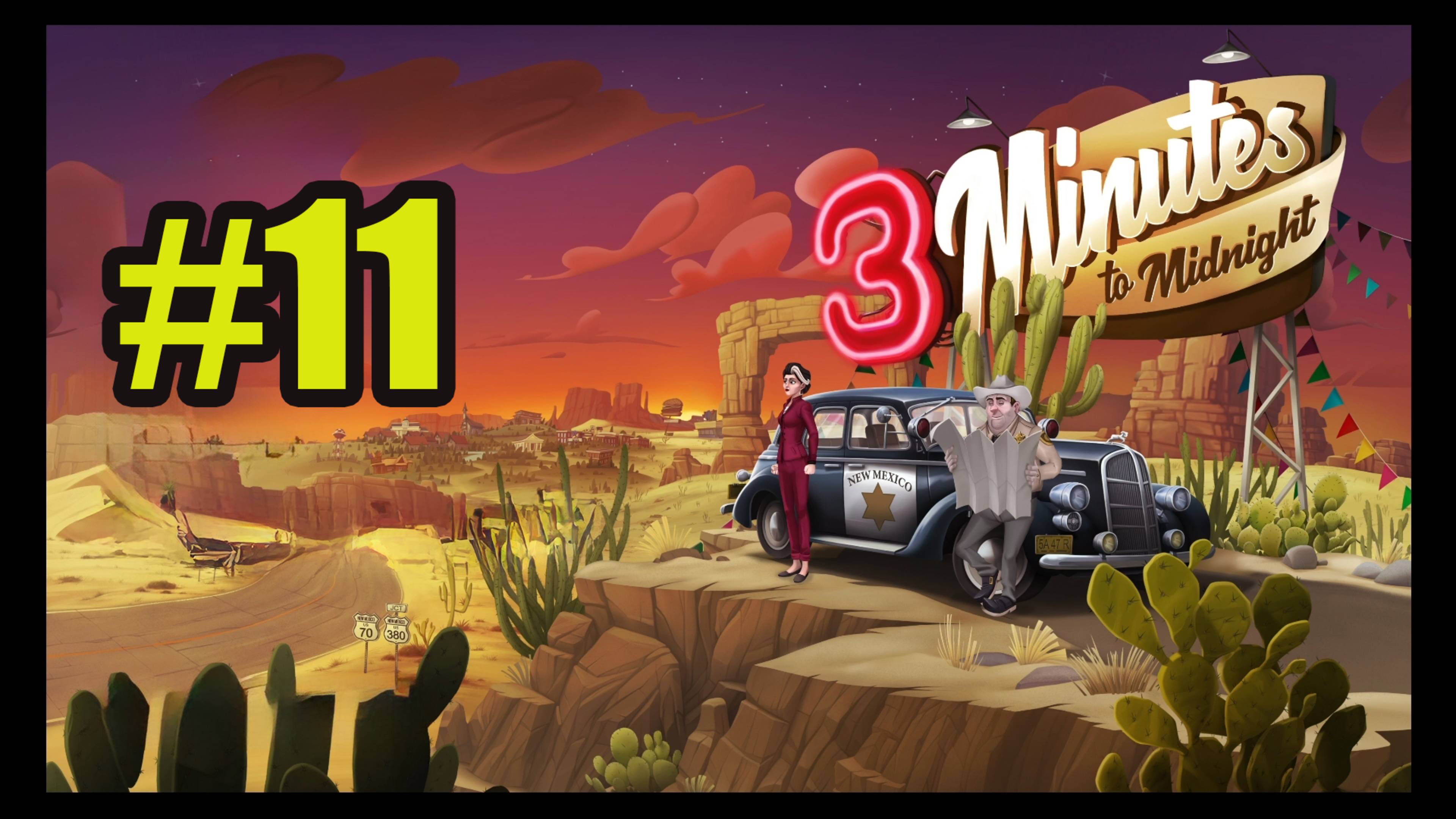 3 Minutes to Midnight - A Comedy Graphic Adventure прохождение на русском #11 предвыборная компания смотреть онлайн